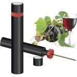 carmderin - Kurkentrekker - wijnopener- Luchtpomp Wijn Flesopener - Veilig Draagbare Roestvrij Staal - Pin Cork Remover - Luchtdruk Kurkentrekker - Keuken Gereedschap - Bar Accessoires- gadgets cadeau